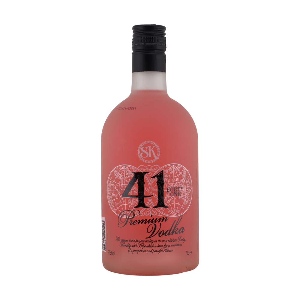 41 Premium Pink Vodka 37.5% 70cl – A&A Wines Ltd.