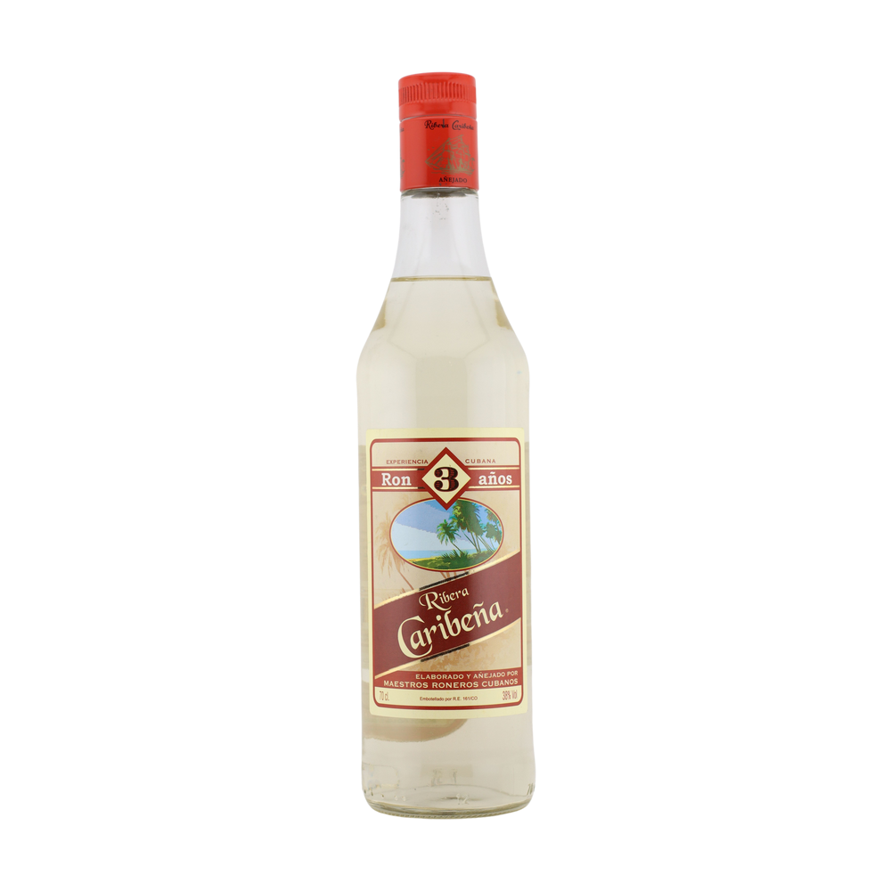 Ribera Caribbean White Rum 70cl 38%