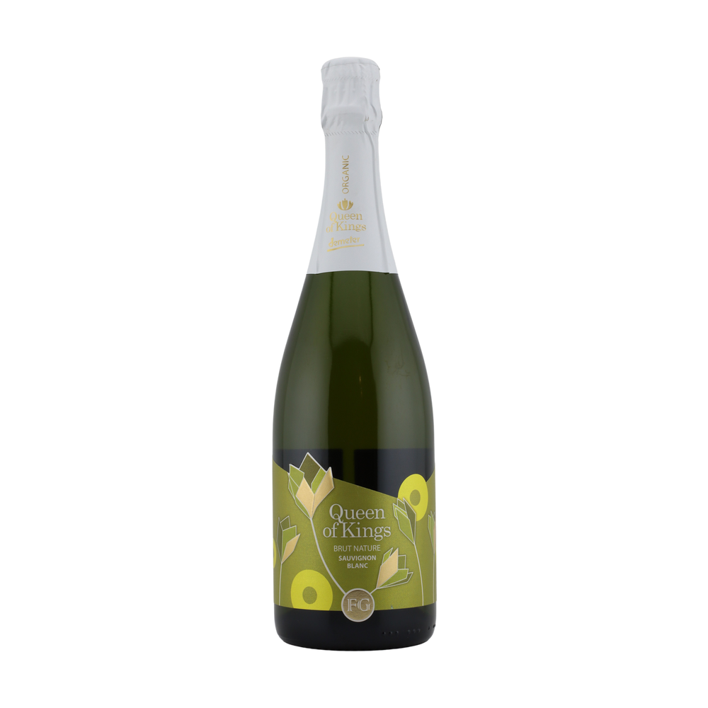 Rainha dos Reis Sauvignon Blanc Orgânico Espumoso Brut Nature 